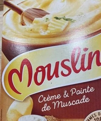 Mousline crème et pointe  de muscade